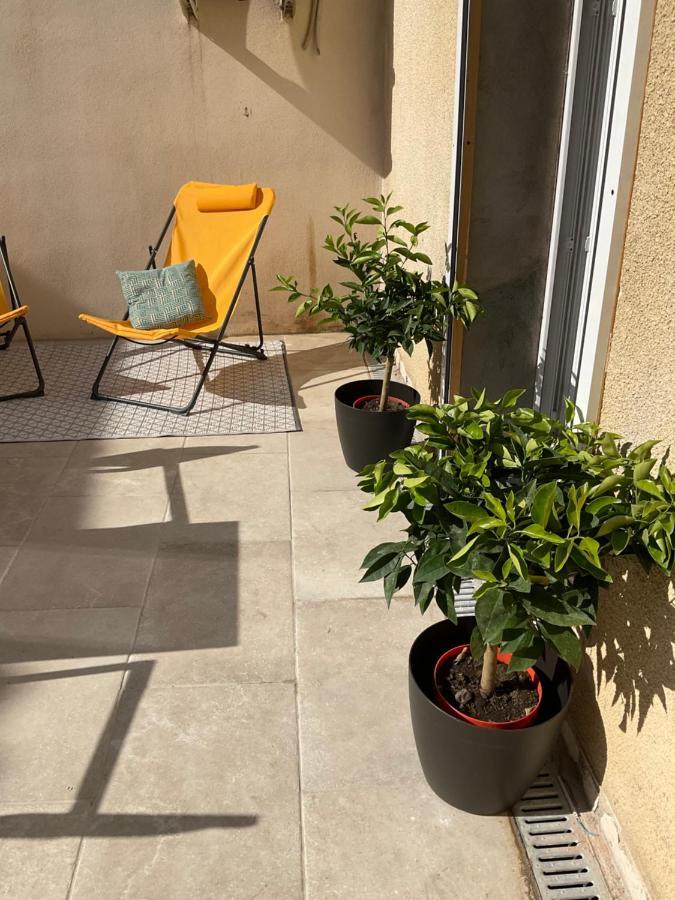 Studio pour 2 avec terrasse au pied de la Cité : ma pierre à l’édifice Carcassonne Exterior foto